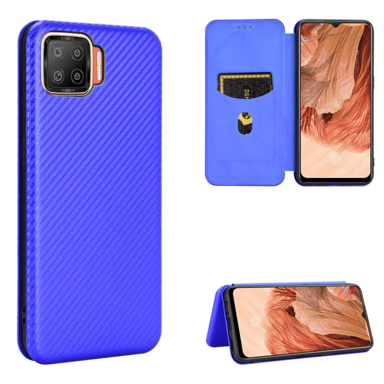 Carbon Fiber Texture Magnetic Horizontal Flip TPU + PC + PU Leather Case with Card Slot — view 14