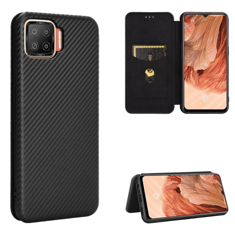 Carbon Fiber Texture Magnetic Horizontal Flip TPU + PC + PU Leather Case with Card Slot — view 15