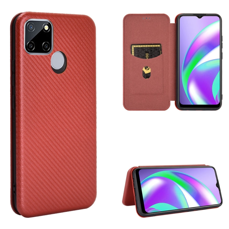 Carbon Fiber Texture Magnetic Horizontal Flip TPU + PC + PU Leather Case with Card Slot — view 17