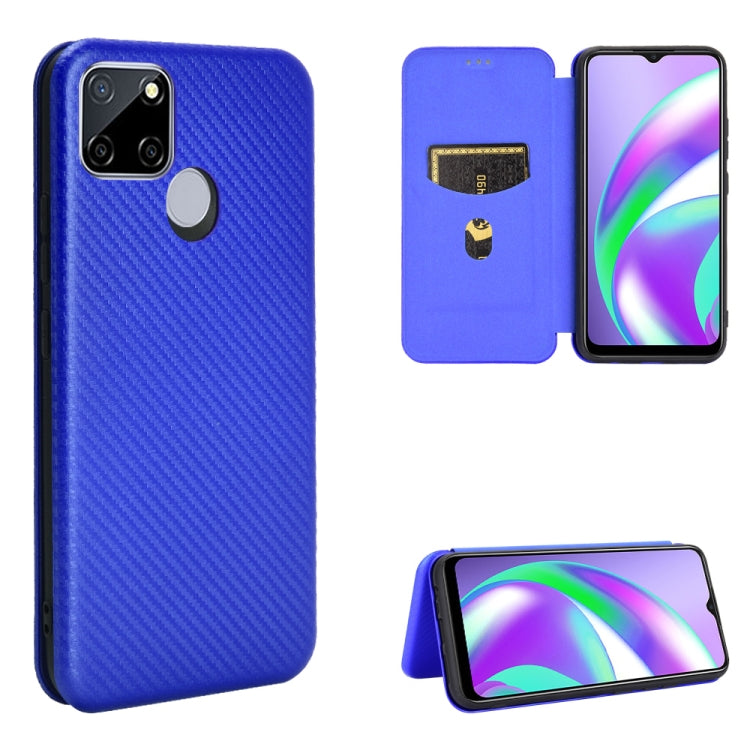 Carbon Fiber Texture Magnetic Horizontal Flip TPU + PC + PU Leather Case with Card Slot — view 19