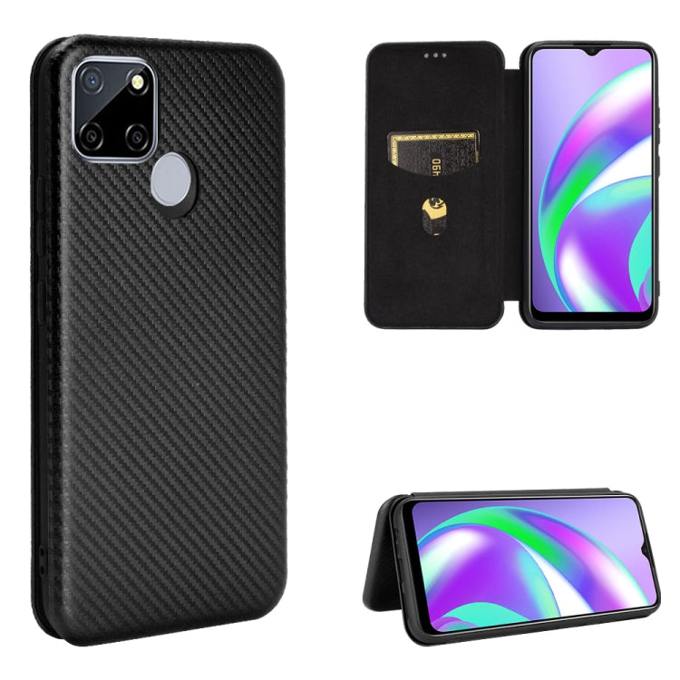 Carbon Fiber Texture Magnetic Horizontal Flip TPU + PC + PU Leather Case with Card Slot — view 20