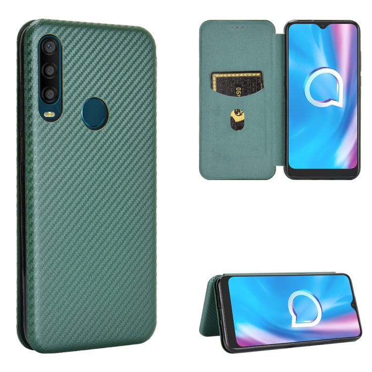 Carbon Fiber Texture Magnetic Horizontal Flip TPU + PC + PU Leather Case with Card Slot — view 23