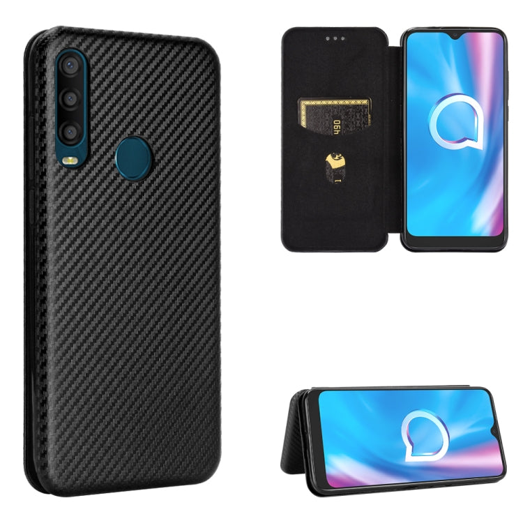 Carbon Fiber Texture Magnetic Horizontal Flip TPU + PC + PU Leather Case with Card Slot — view 25