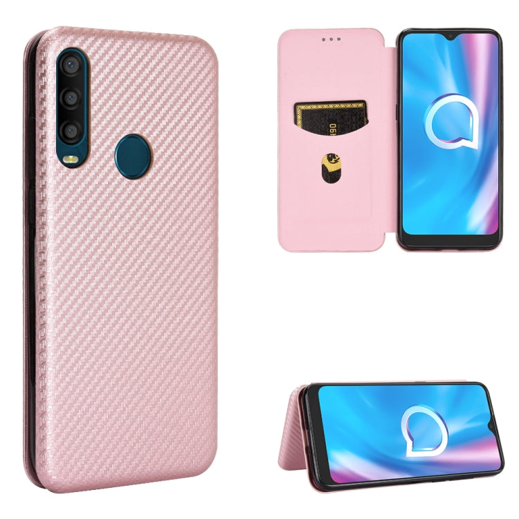 Carbon Fiber Texture Magnetic Horizontal Flip TPU + PC + PU Leather Case with Card Slot — view 26