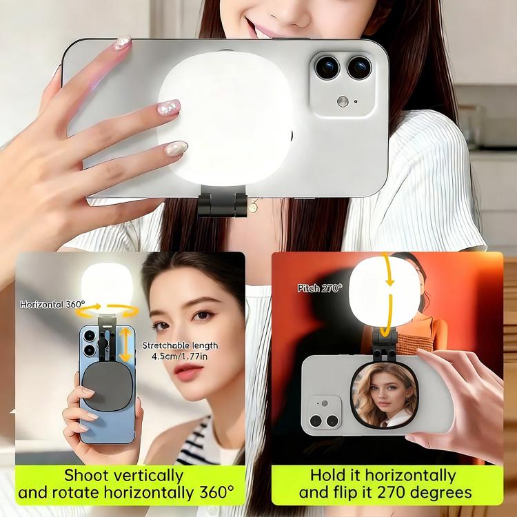 N01 Portable Mini Magnetic Mirror Fill Light — view 8