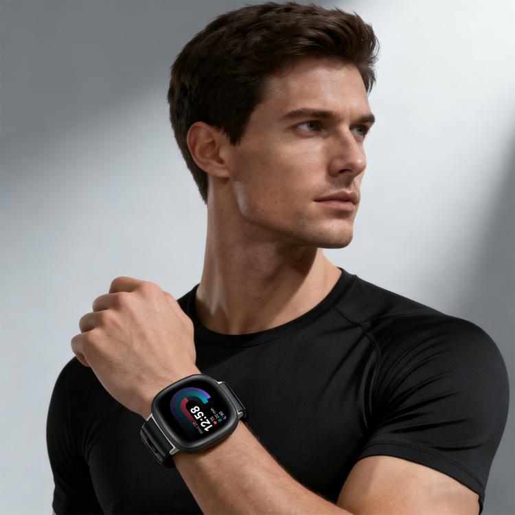 xDfind Flat-head Dual-color Silicone Watch Band