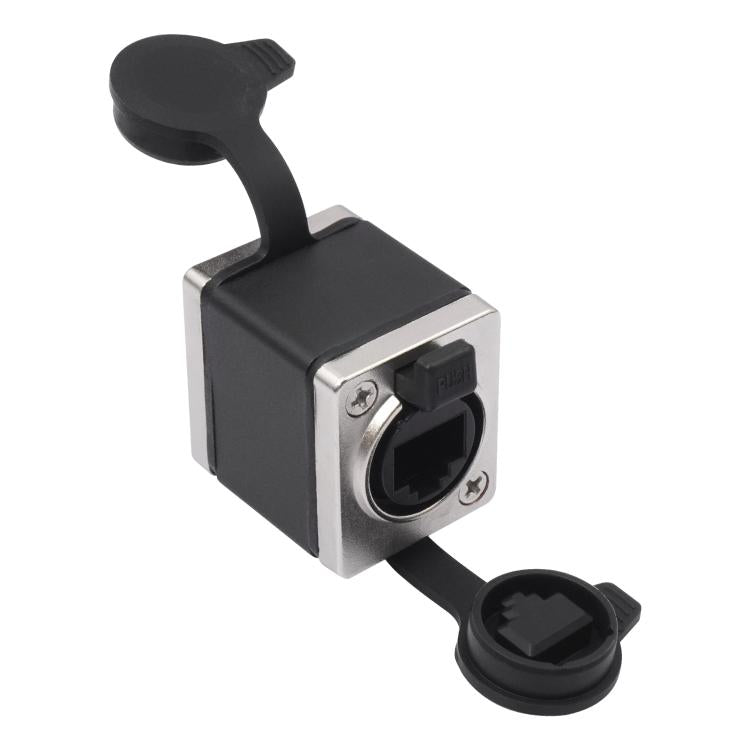 KNZ63YS RJ45 Network Cable Female to Female Short Adapter with Locking Function