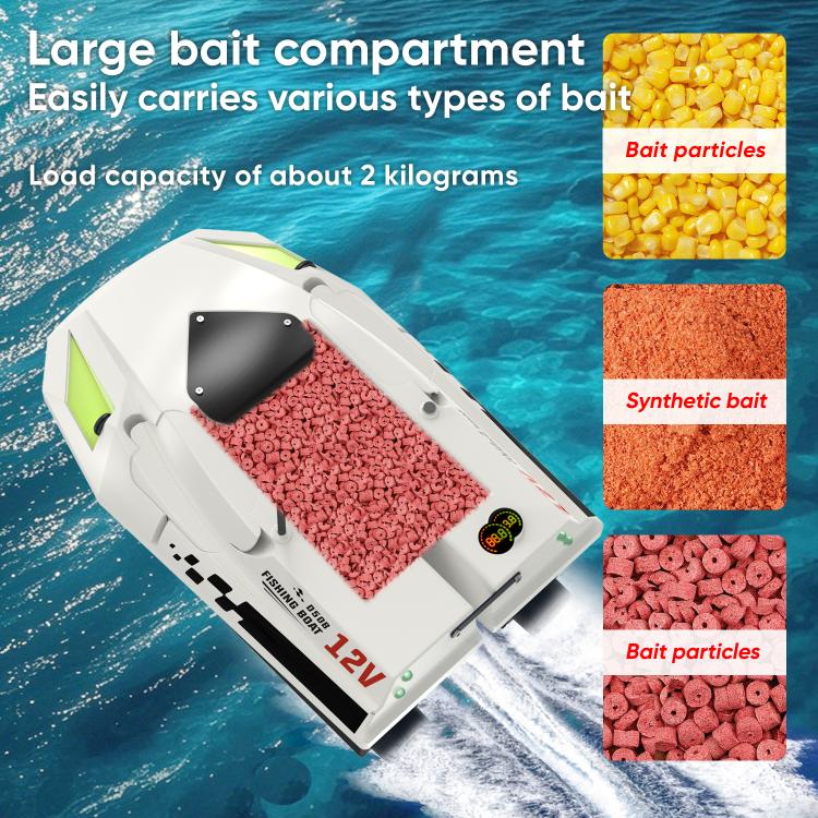 D50B GPS High Speed Smart Remote Control Fishing Bait Boat Support Dragging Net
