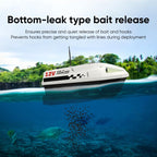 D50B GPS High Speed Smart Remote Control Fishing Bait Boat Support Dragging Net