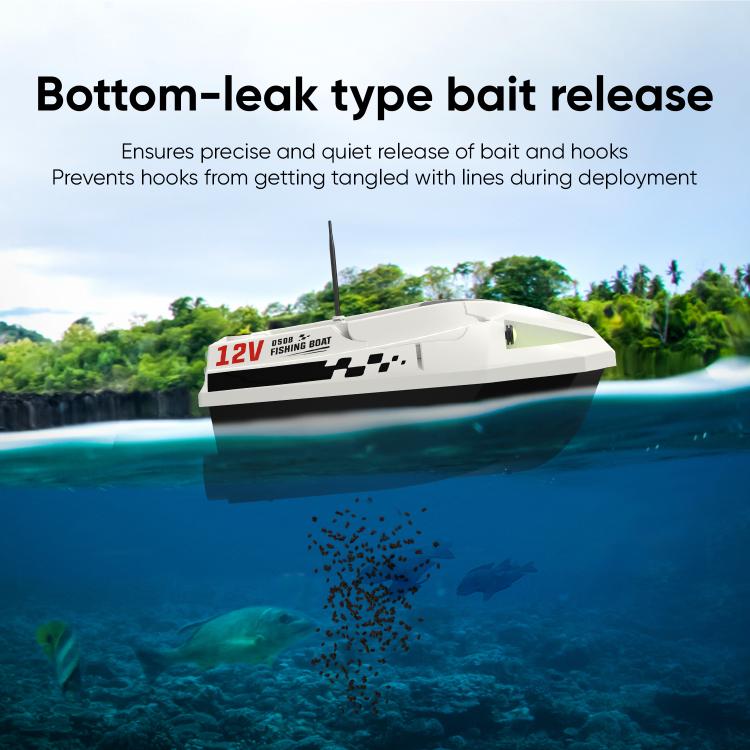 D50B GPS High Speed Smart Remote Control Fishing Bait Boat Support Dragging Net