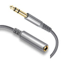 6.35mm 1/4 inch TRS Male to Female Stereo Extension Cable
