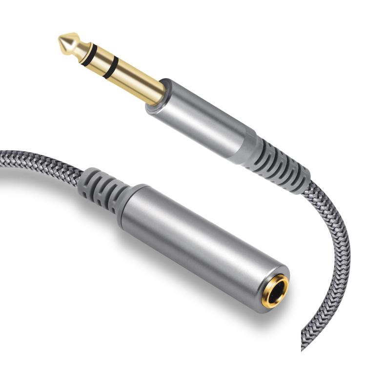 6.35mm 1/4 inch TRS Male to Female Stereo Extension Cable