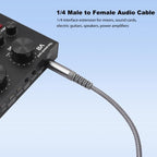 6.35mm 1/4 inch TRS Male to Female Stereo Extension Cable — 3m