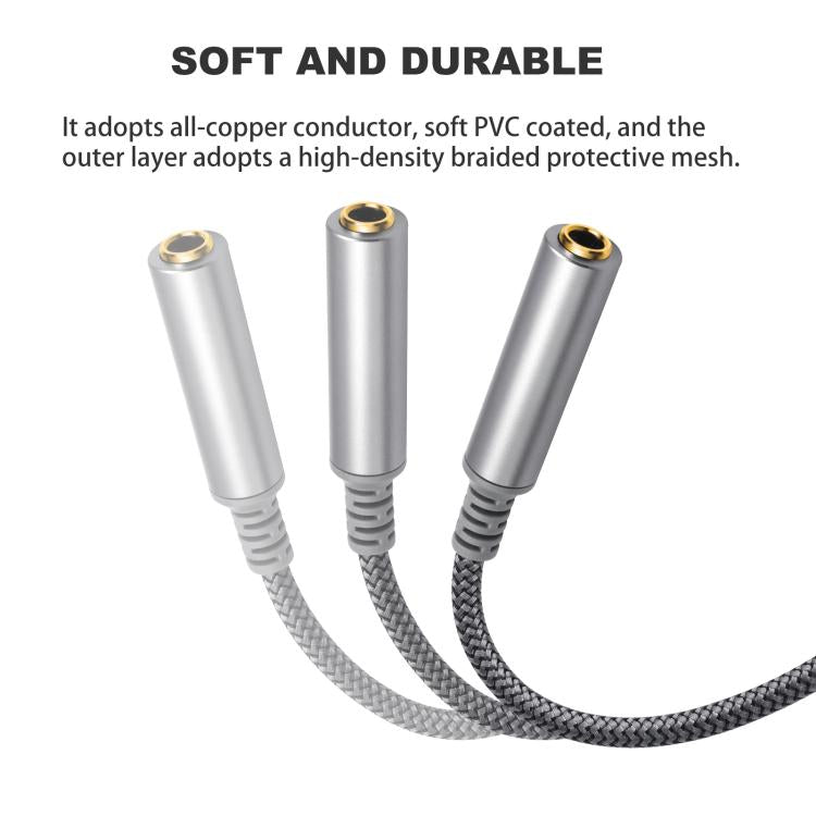6.35mm 1/4 inch TRS Male to Female Stereo Extension Cable — view 6
