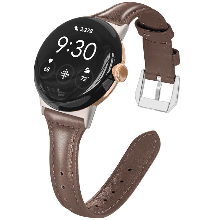 xDfind Slim Genuine Leather Watch Band