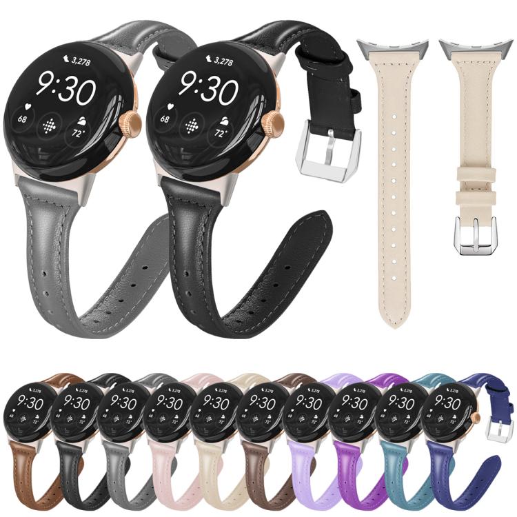 xDfind Slim Genuine Leather Watch Band