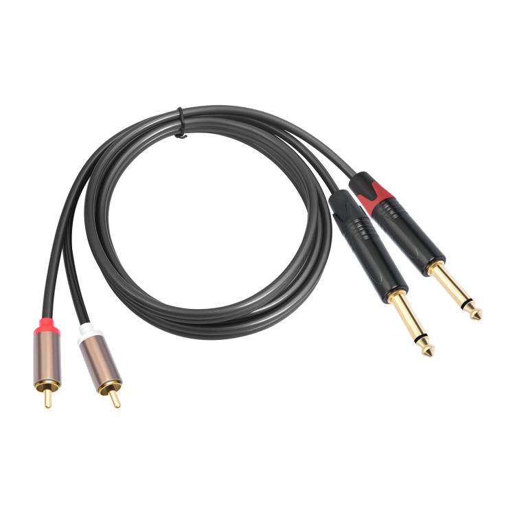 2 RCA Male to 2 XLR Female Audio Cables