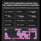 LINGBAO K98 101 Keys Triple-mode Wireless Game Keyboard — view 21