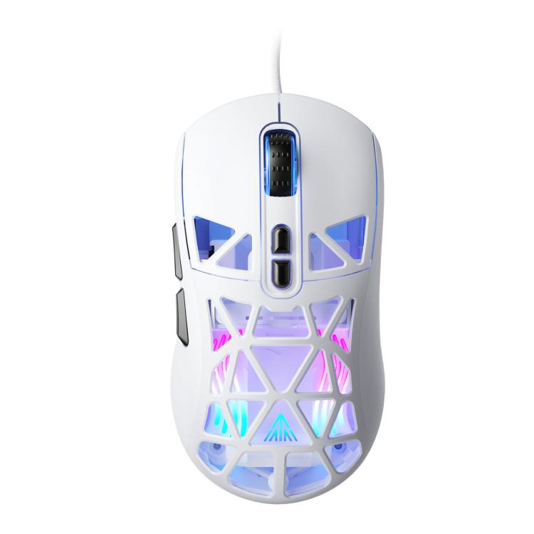 SOLAKAKA SM901 Hollow RGB Light Wired Gaming Mouse