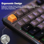 SOLAKAKA SK90 Tri-mode 90 Keys Wireless Silicone Keyboard — view 5