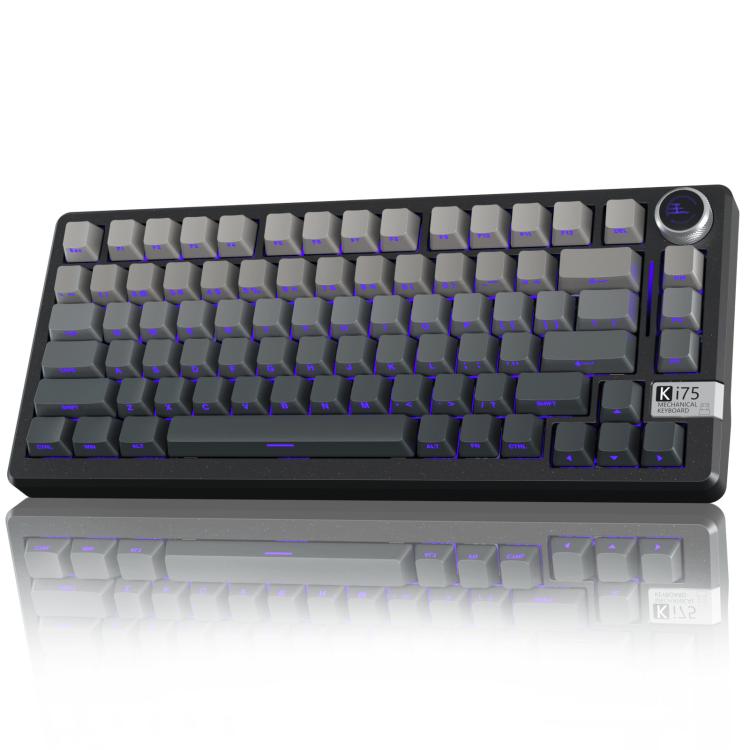 SOLAKAKA Ki75 Tri-mode RGB Side-Legend Wireless Mechanical Keyboard