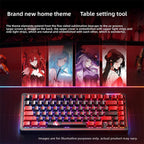 LINGBAO K75 82 Keys Triple-Mode Wireless Mechanical Keyboard — view 3