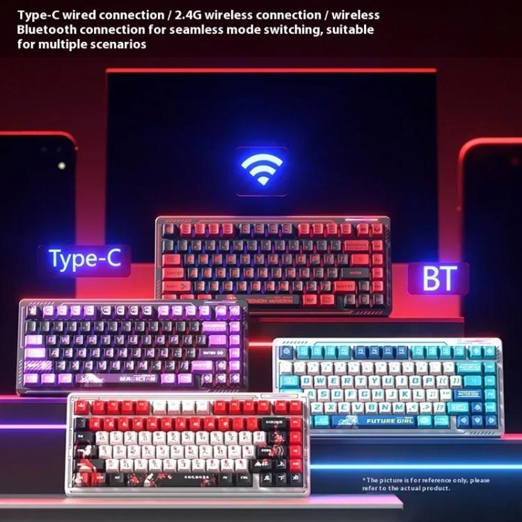 LINGBAO K75 82 Keys Triple-Mode Wireless Mechanical Keyboard — view 9