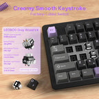 LINGBAO K87 Tri-Mode Hot Swap Mechanical Keyboard — view 4
