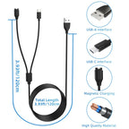 xDfind 2 in 1 USB to Type-C Charger Cable, Length: 1.2m