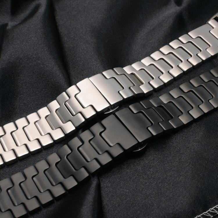 H-Shaped Butterfly Clasp Stainless Steel Watch Band