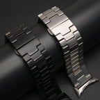H-Shaped Butterfly Clasp Stainless Steel Watch Band