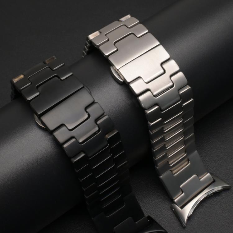 H-Shaped Butterfly Clasp Stainless Steel Watch Band