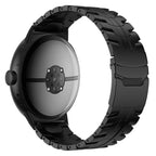 Split Design Iron Man Safety Buckle Titanium Alloy Watch Band