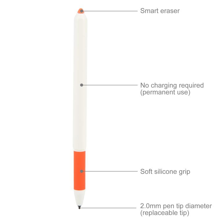 Portable Universal Magnetic Stylus Pen with Eraser Function