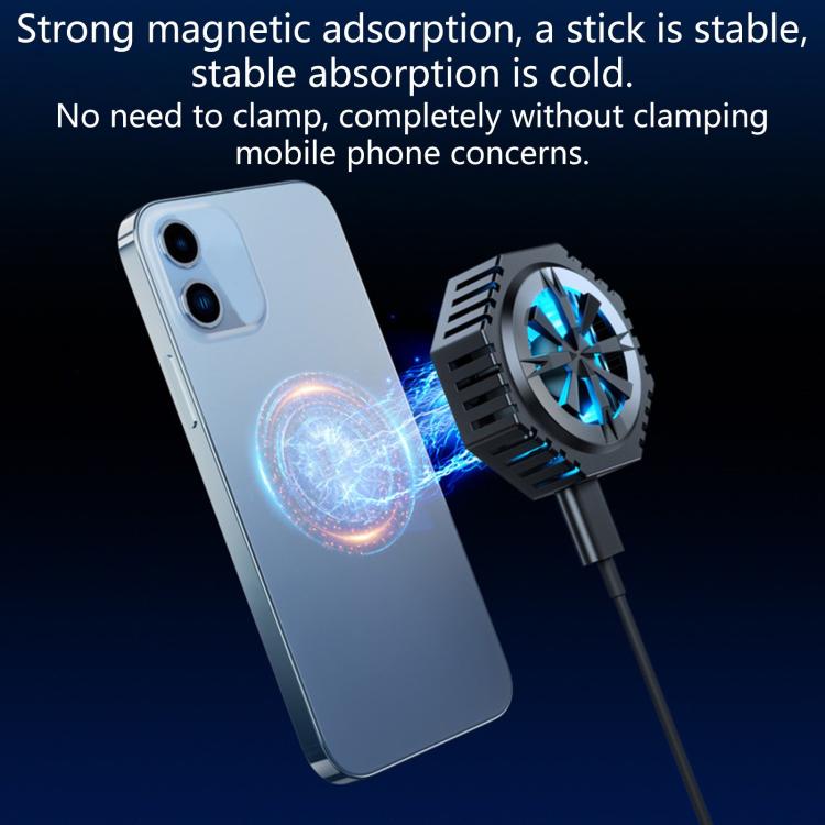 A15 Magnetic Semiconductor Cooling Mobile Phone Radiator — view 10