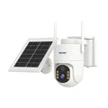 ESCAM QFS71 4G 3MP IP66 Wireless Security Camera System with Solar Panel