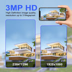 ESCAM QFS71 4G 3MP IP66 Wireless Security Camera System with Solar Panel — view 7
