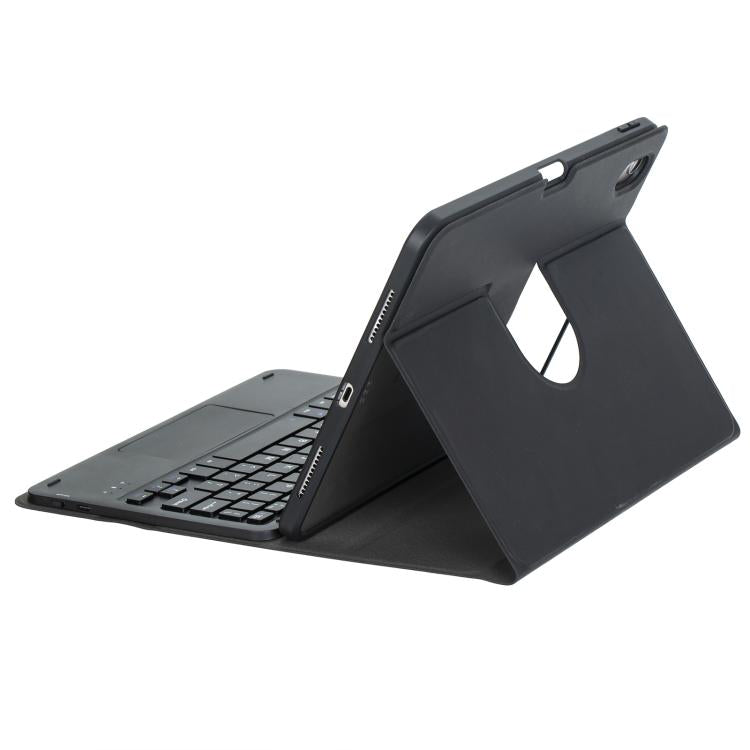 360-degree Rotation Bluetooth Keyboard Leather Tablet Case with Touchpad