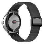 Milan Buckle Fine Mesh Metal Watch Band