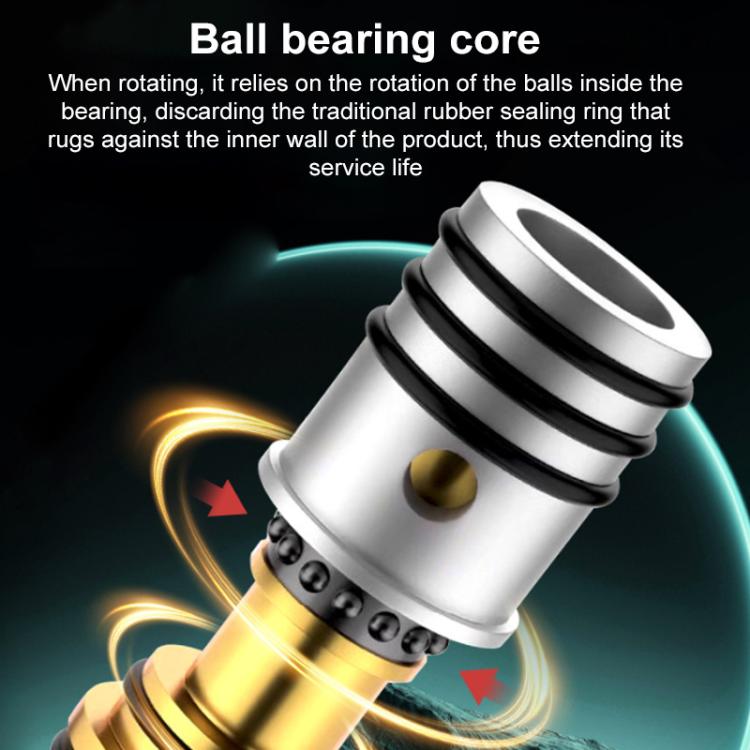 Stainless Steel Drill-Free Shower Head Holder 360 Degree Rotation Adjustable Universal Base — view 5