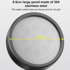 Adjustable Dua Use Overhead Handheld Pressurized Shower Head — view 6