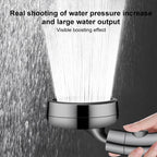 Adjustable Dua Use Overhead Handheld Pressurized Shower Head — view 7