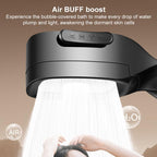 Multifunctional 4-Speed Pressurized Spray Gun Filter Shower Head with One Button Water Stop Function — view 5
