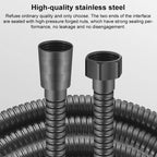 Three Setting Adjustable Filter Pressurized Shower Head Shower Nozzle with One Button Water Stop Switch — view 5