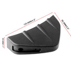 4 PCS Car General Shark Fin Rear Spoiler Bumper Chassis Decoration