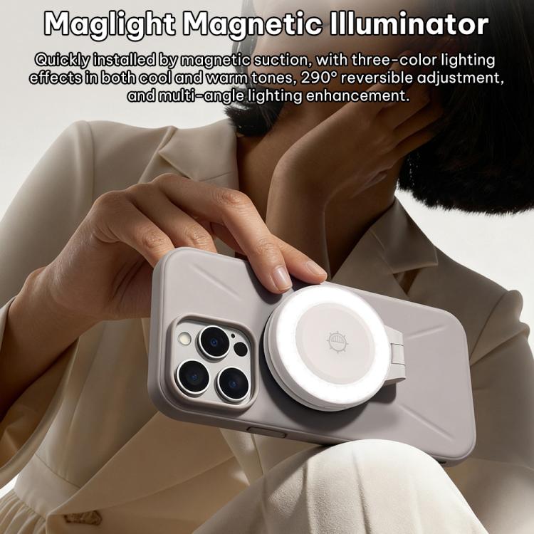 MUPHIC ML101 Maglight Magnetic Phone Fill Light — Pink
