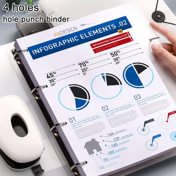 A4 Four-hole Document Storage Folder — view 12