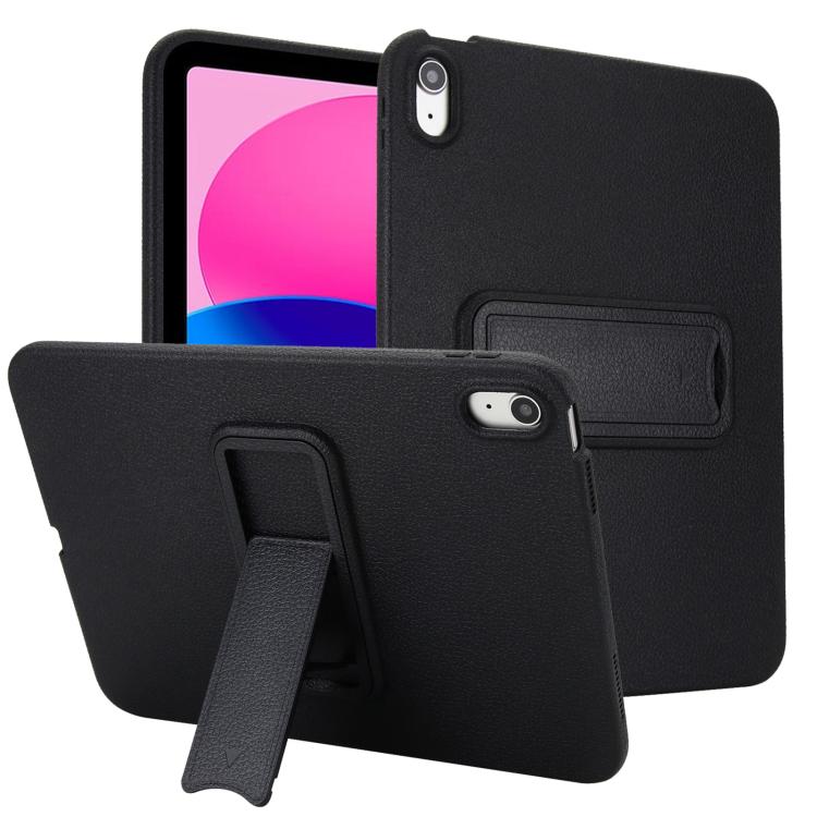 Leather-Textured PU Shockproof Tablet Case with Holder