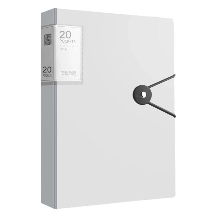 A4 Transparent Inner Pocket Document Storage Folder with Buckle — view 16