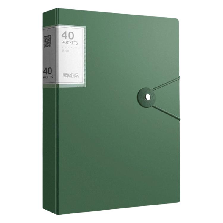 A4 Transparent Inner Pocket Document Storage Folder with Buckle — view 28